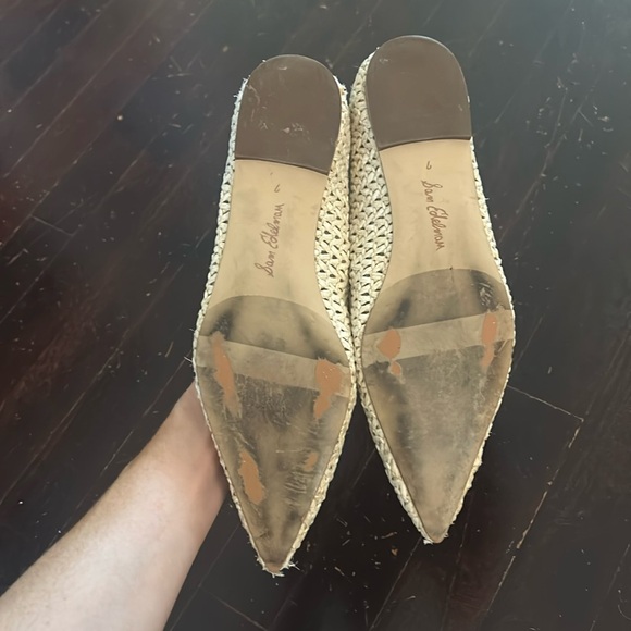 SAM EDELMAN Raffia Wanda Flats - Picture 4 of 6